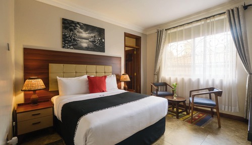 Habitación estándar con 1 cama doble o 2 individuales