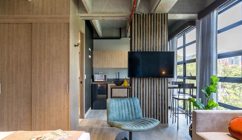 Estudio, 1 cama doble
