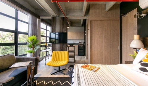 Estudio, 1 cama doble