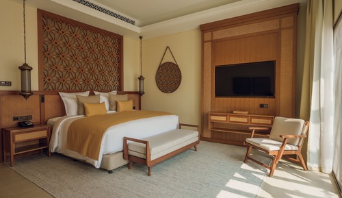 Casa, 2 habitaciones, vistas al mar, junto a la playa (King and Twin Bed)