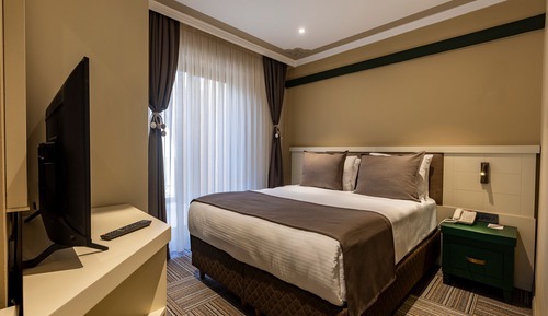 Habitación superior, vistas al jardín