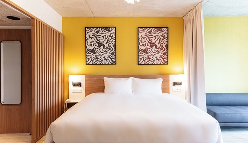 Habitación Premium, 1 cama de matrimonio grande con sofá cama, balcón (Super King)
