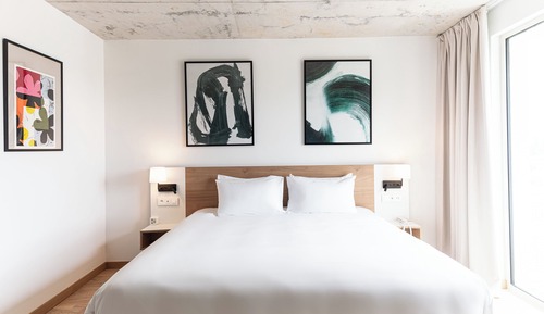 Habitación estándar, 1 cama de matrimonio grande, balcón (Super King)