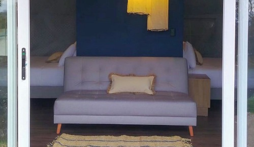 Tienda familiar, bañera de hidromasaje