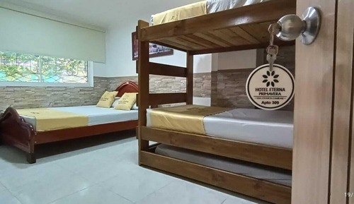 Habitación cuádruple familiar