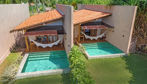 Bungalow Premium, 1 habitación, piscina privada, vistas al mar