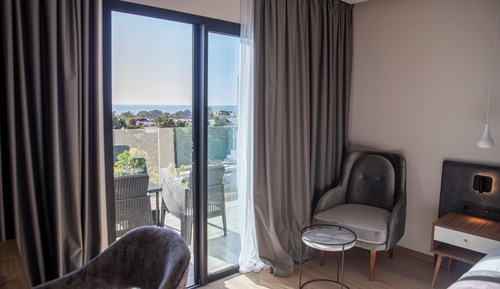 Habitación, vistas al mar