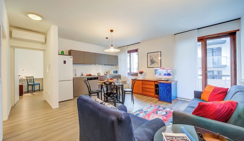 Apartamento familiar, 1 habitación, frigorífico y microondas (Domus Raffaella)