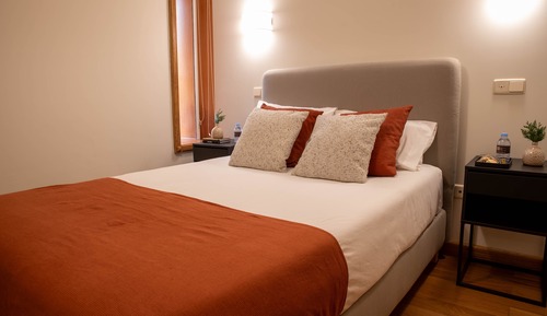 Habitación básica con 1 cama doble o 2 individuales