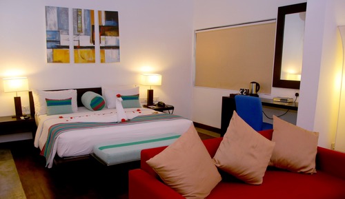 Habitación Deluxe con 1 cama doble o 2 individuales