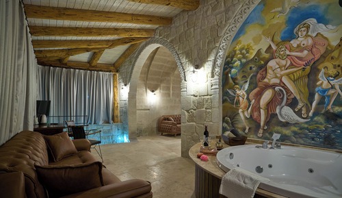 Suite panorámica, chimenea, vistas a la ciudad