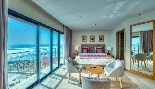 Suite presidencial, vistas al mar