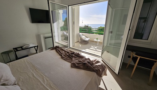 Habitación Confort, 1 cama doble, vistas al mar