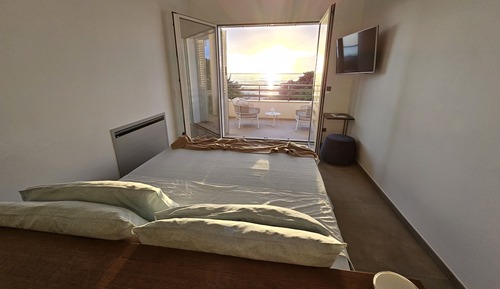 Habitación exclusiva, vistas al mar