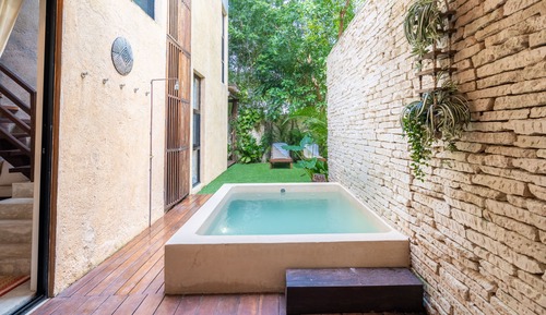 Casa superior, piscina privada