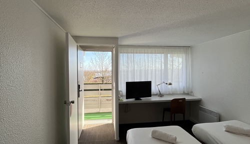 Habitación con 2 camas individuales