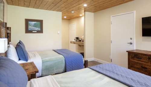 Habitación económica, 2 camas dobles