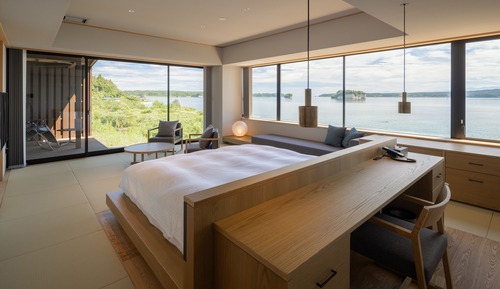 Habitación Premium doble, 1 cama de matrimonio grande, no fumadores, vistas al mar (SUSO)