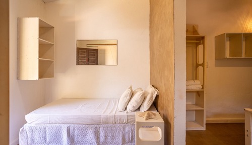 Habitación triple, varias camas