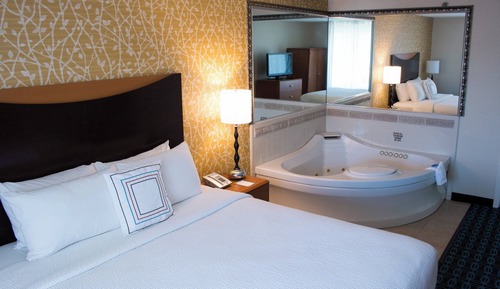 Estudio, 1 cama de matrimonio grande