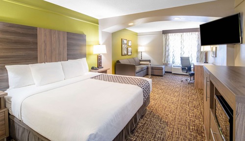 Suite estudio, 1 cama de matrimonio grande, no fumadores (Tub with Grab Bars)