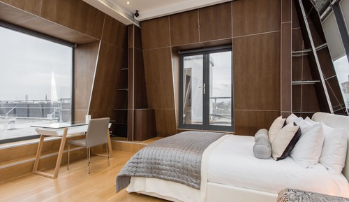 Ático ejecutivo, 1 cama doble, cocina