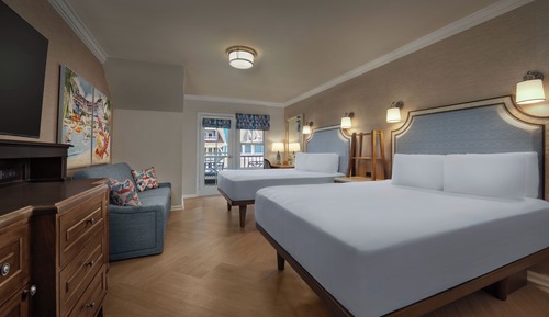 Water View-Club Level. Wheelchair accessible with roll-in shower and option for hearing accessibilit