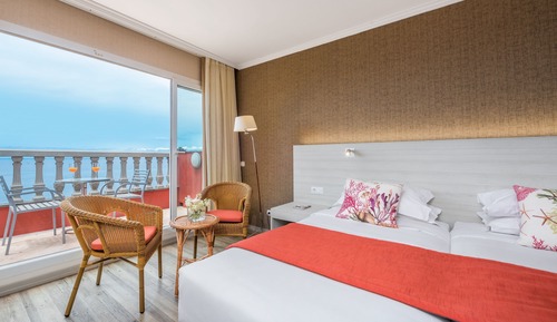 Habitación estándar, balcón, vistas al mar
