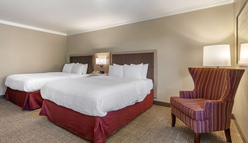 Habitación, 2 camas de matrimonio, no fumadores, con vistas