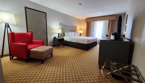 Habitación, 1 cama de matrimonio grande, accesible para personas con discapacidad, no fumadores