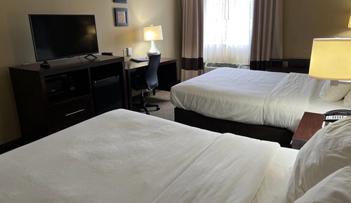 Habitación, 2 camas de matrimonio, no fumadores