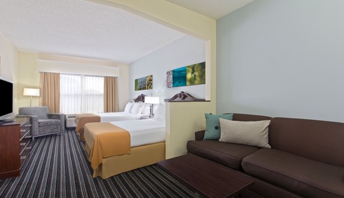 Suite, 2 camas de matrimonio (Additional Living Area)