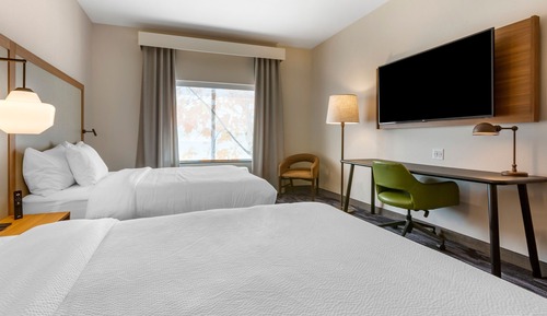 Habitación, 2 camas de matrimonio