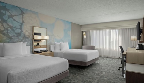 Habitación, 2 camas de matrimonio, no fumadores