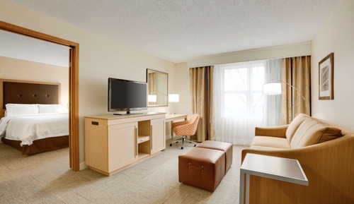 Suite, 2 camas de matrimonio, no fumadores, frigorífico y microondas (Wet Bar)