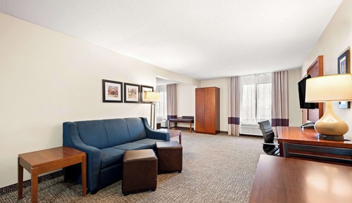 Suite, 1 cama de matrimonio grande con sofá cama, no fumadores (Wet Bar)