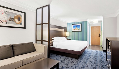 Habitación ejecutiva, 1 cama de matrimonio grande, no fumadores, frigorífico y microondas