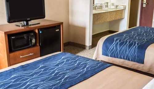 Habitación estándar, 2 camas de matrimonio, no fumadores