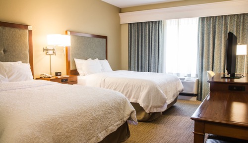 Habitación, 2 camas de matrimonio, accesible para personas con discapacidad, no fumadores