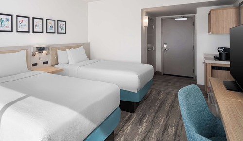 Habitación, 2 camas de matrimonio