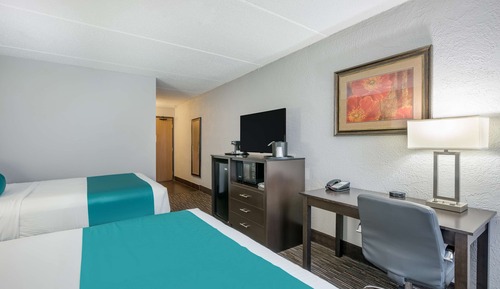 Habitación estándar, 2 camas de matrimonio, no fumadores, microondas