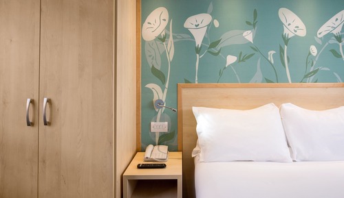 Habitación doble, vistas al jardín