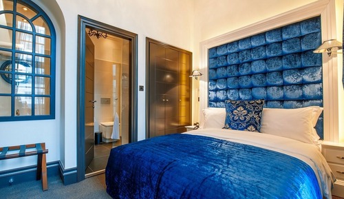 Habitación doble superior, 1 cama de matrimonio grande, balcón