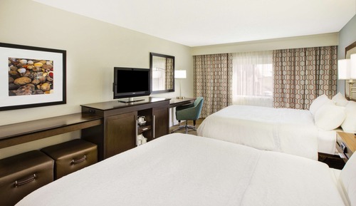 Habitación, 2 camas de matrimonio, no fumadores