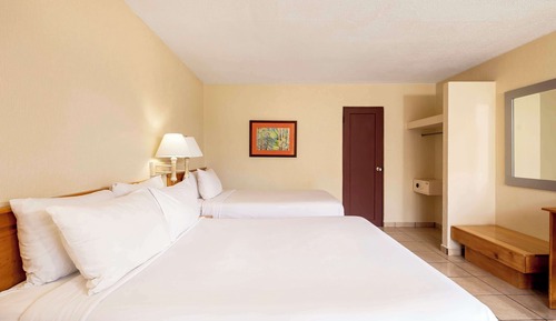 Habitación estándar, varias camas, no fumadores, vistas al jardín