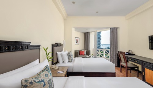 Habitación superior, 1 cama individual, vistas al puerto