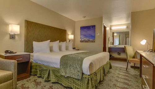 Habitación individual, 1 cama de matrimonio grande, accesible para personas con discapacidad