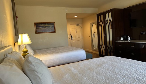 Habitación, 2 camas de matrimonio, no fumadores, balcón