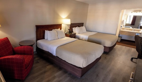 Habitación, 2 camas de matrimonio, no fumadores
