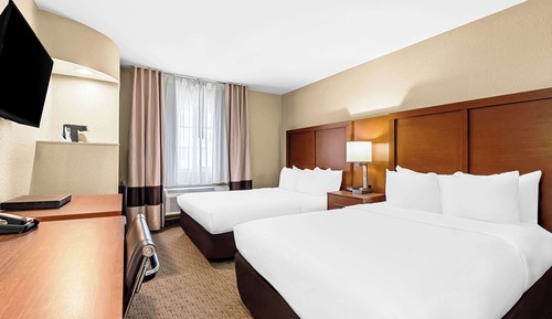 Habitación, 2 camas dobles, accesible para personas con discapacidad, no fumadores